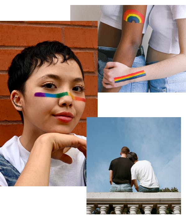 Pride collage