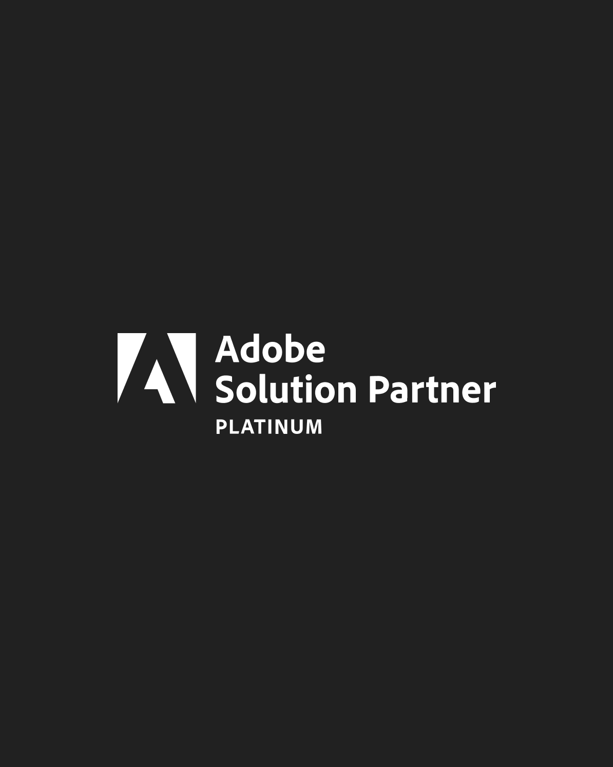 Adobe Platinum Badge for Adobe Card